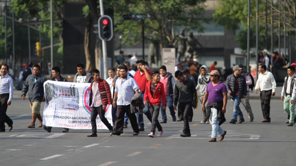 Las movilizaciones del miércoles en la Ciudad de México