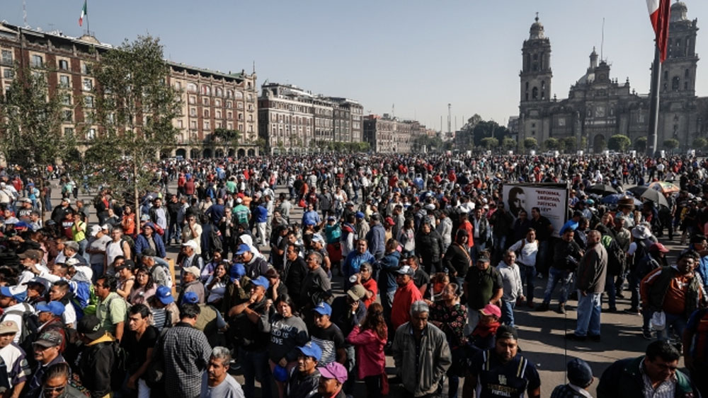 Las movilizaciones de este martes en Ciudad de México