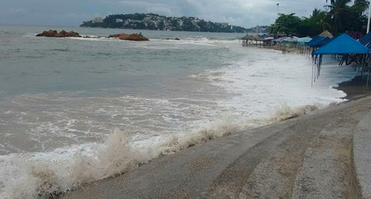 Pronostican nuevo evento de mar de fondo en costas de Guerrero