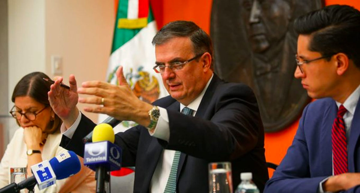 Marcelo Ebrard presenta programa para Centroamérica en la Casa Blanca