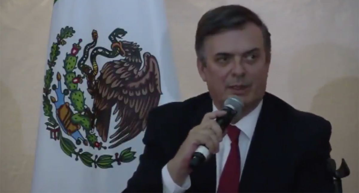Ebrard pide trabajar por la unidad de América Latina y el Caribe
