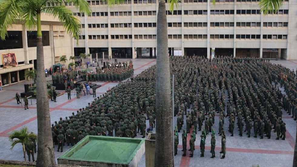 Maduro y militares se declaran en ofensiva contra 'golpistas' - marcha-por-la-lealtad-militar-a-la-patria-de-bolivar