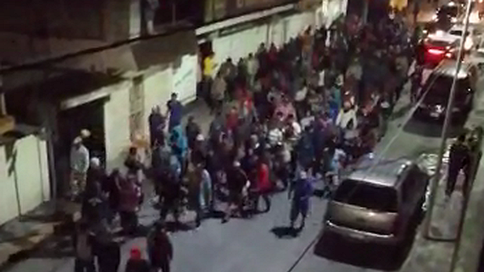 Caravana de migrantes centroamericanos llega a Veracruz