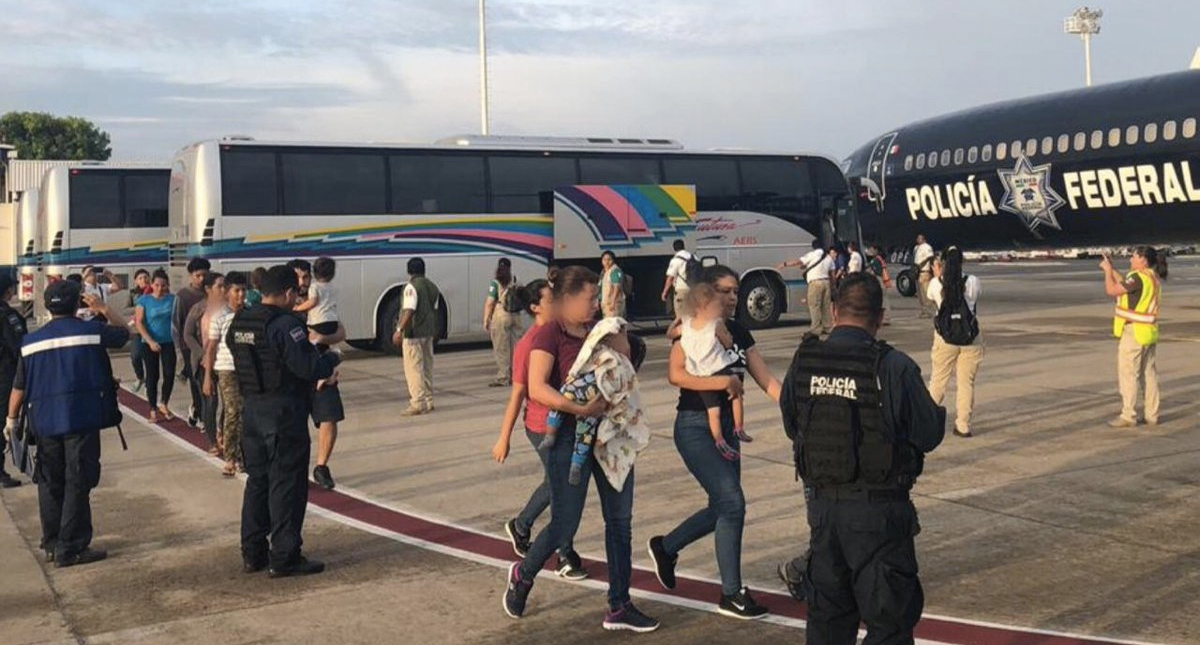 INM repatria a 105 migrantes a Honduras