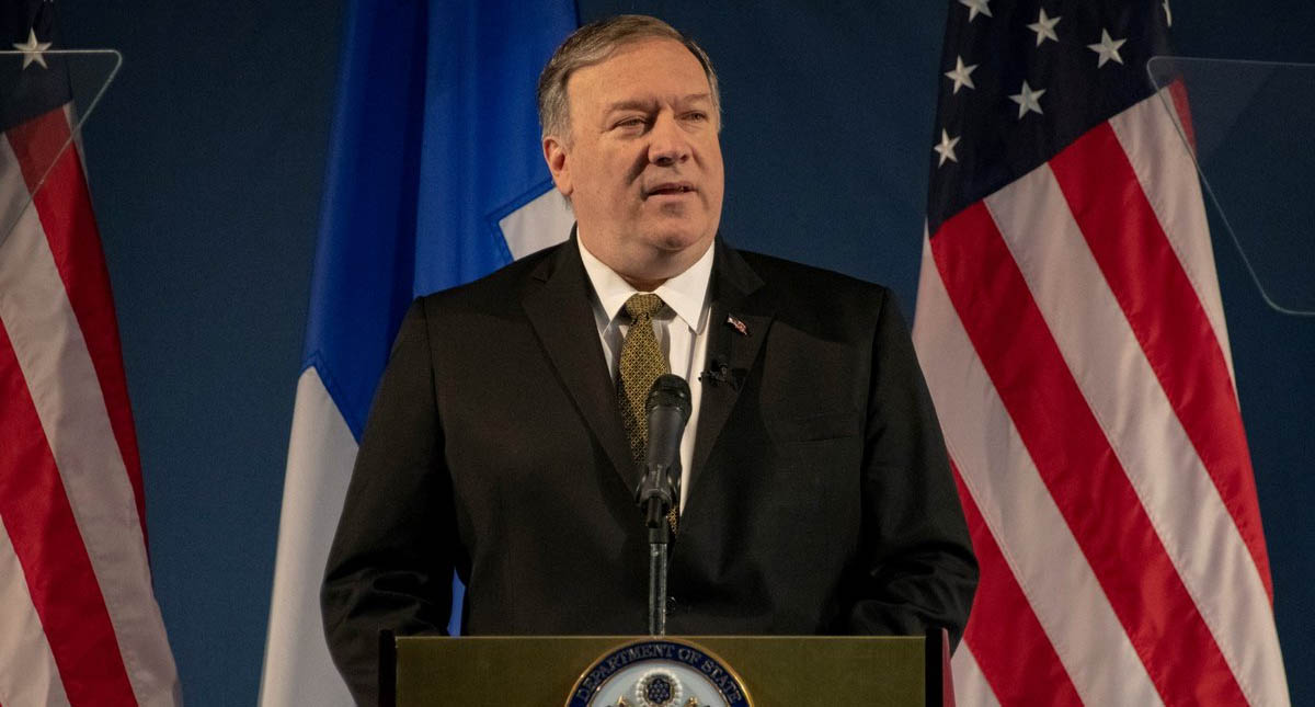 Mike Pompeo llega a Bagdad tras cancelar viaje a Alemania