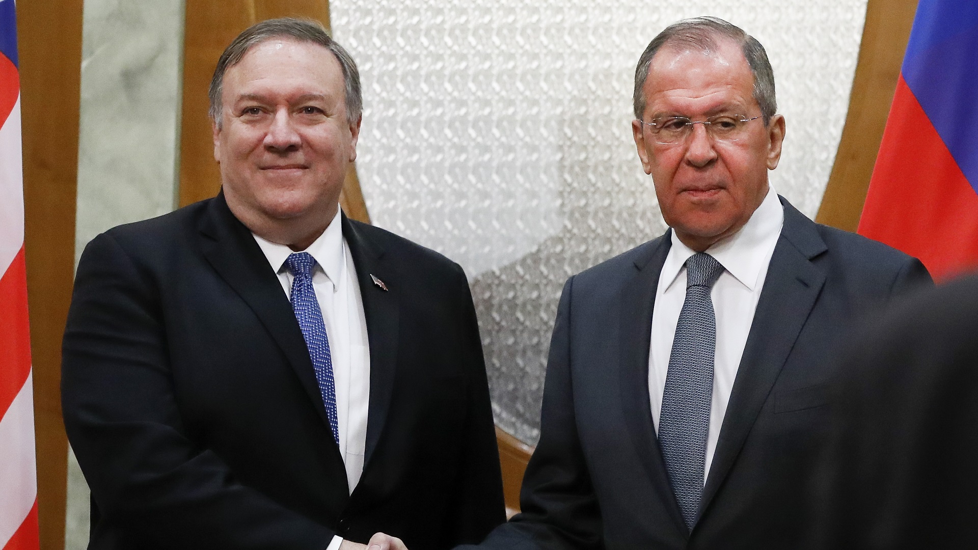 Mike Pompeo se reúne con Serguéi Lavrov en Rusia