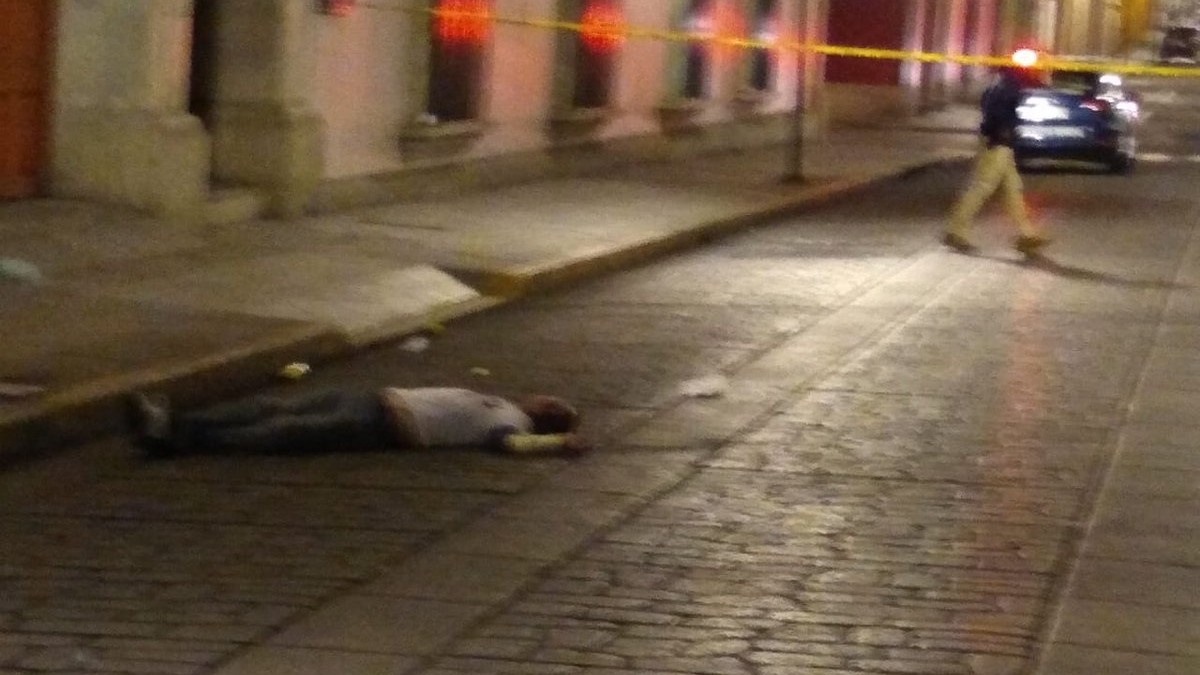 Riña en centro histórico de Oaxaca deja un muerto y un herido