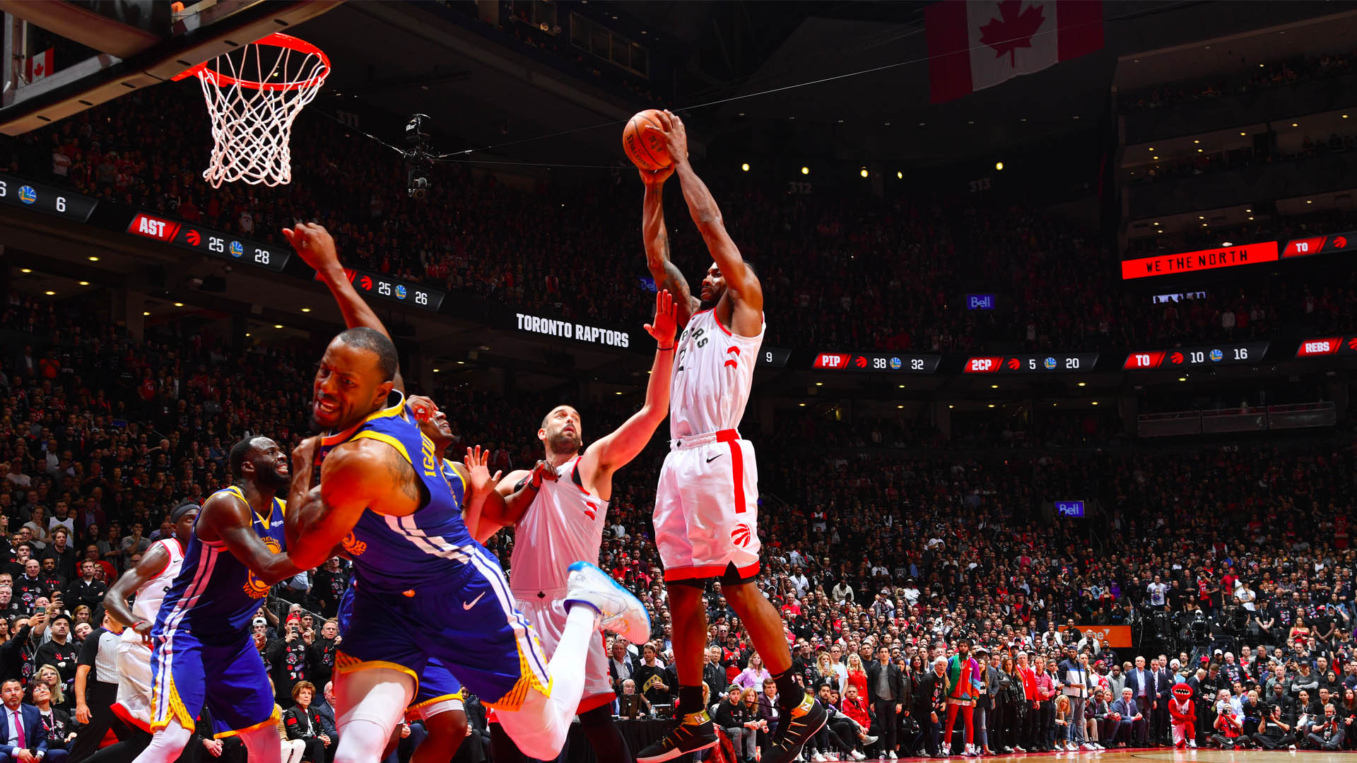 Raptors golpean primero en Final de la NBA