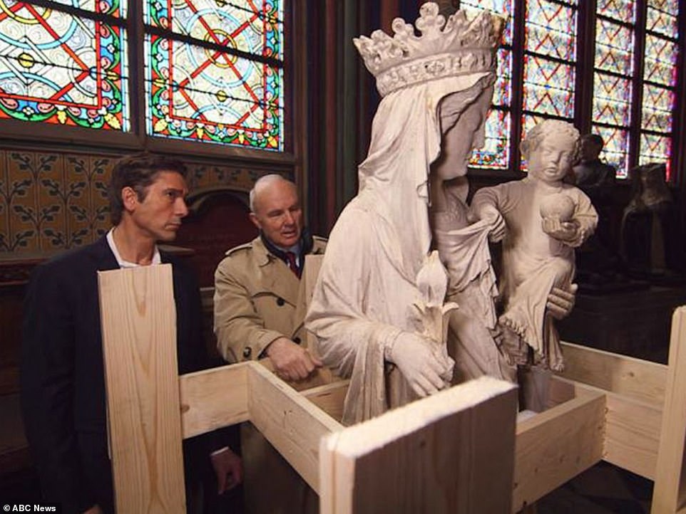 Imágenes del interior de la catedral de Notre-Dame - notre-dame-tras-incendio