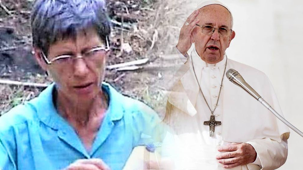 El papa Francisco condena asesinato de monja española
