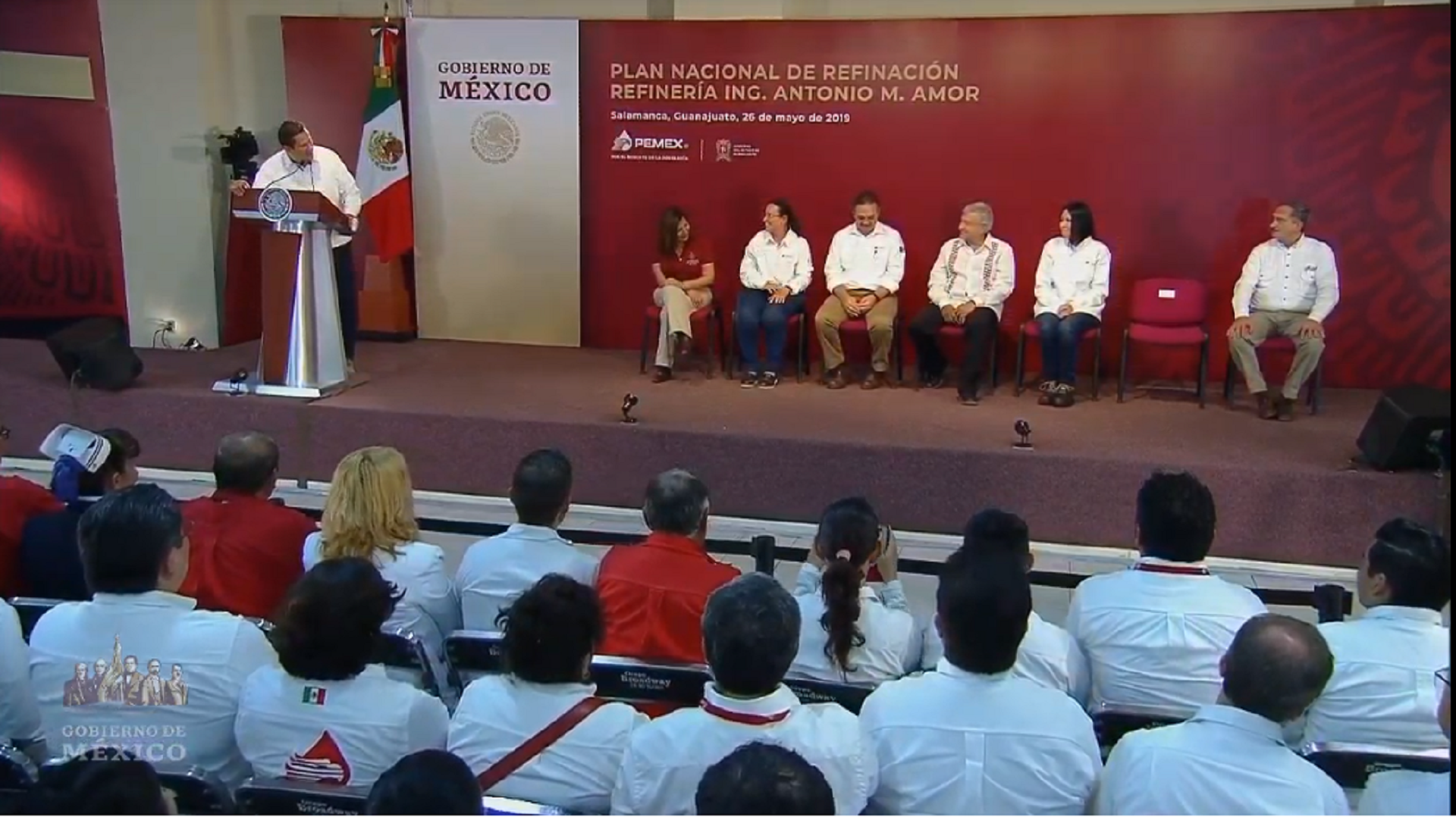 Presentación del Plan Nacional de Refinación desde Salamanca