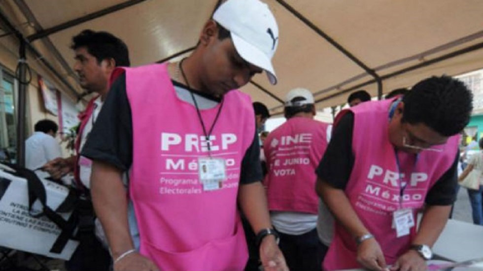 INE tiene listo el PREP para la elección en Puebla