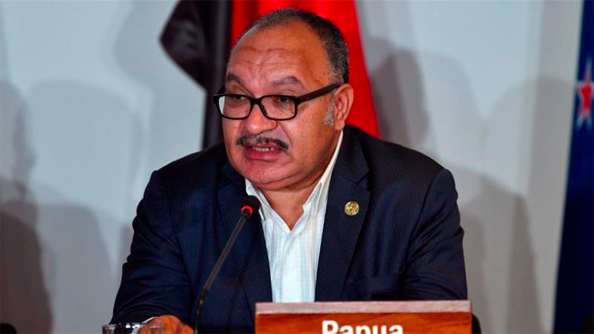 Renuncia por corrupción primer ministro de Papúa Nueva Guinea