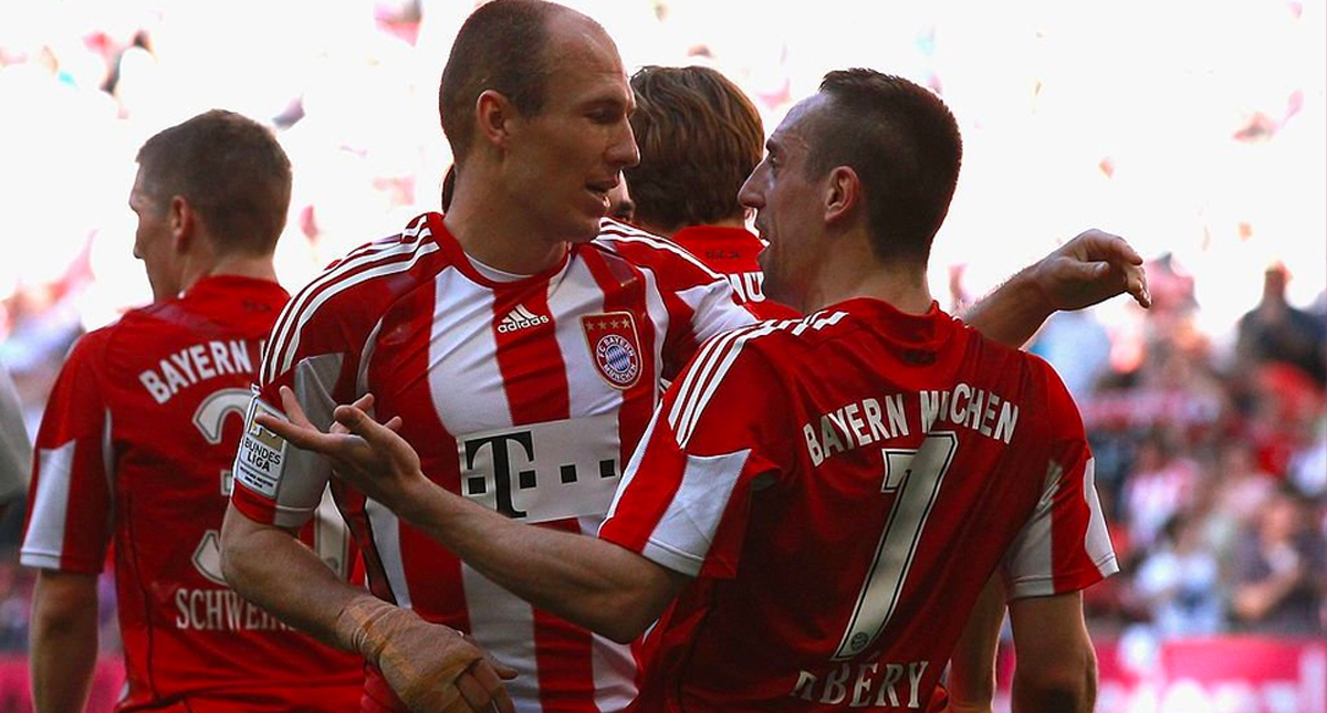 Bayern Múnich oficializa la salida de Ribéry, Robben y Rafinha