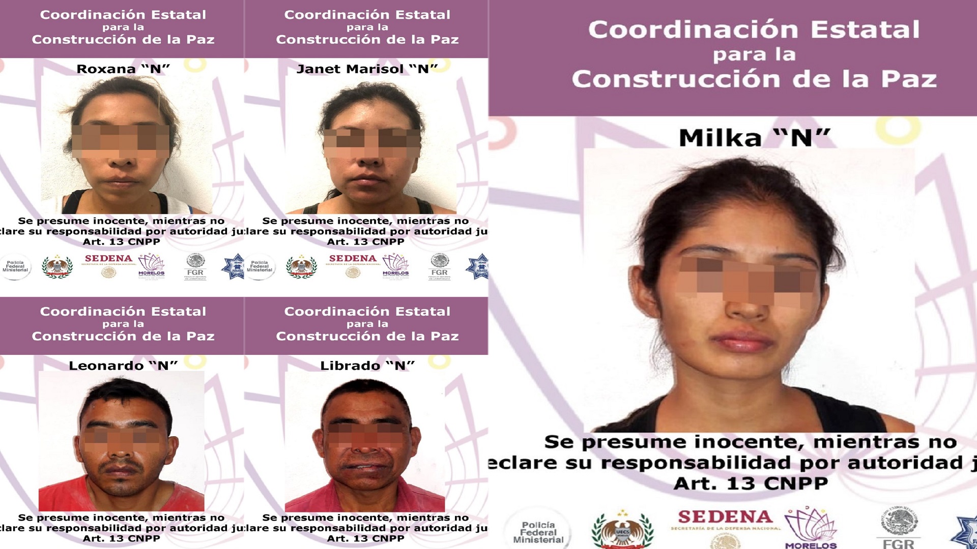 Dan prisión preventiva a presuntos secuestradores de Humberto Adame