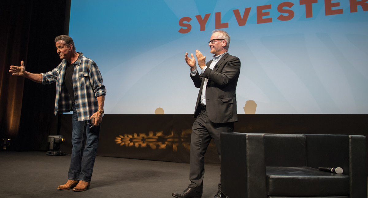 Stallone encanta al público en Cannes - stallone