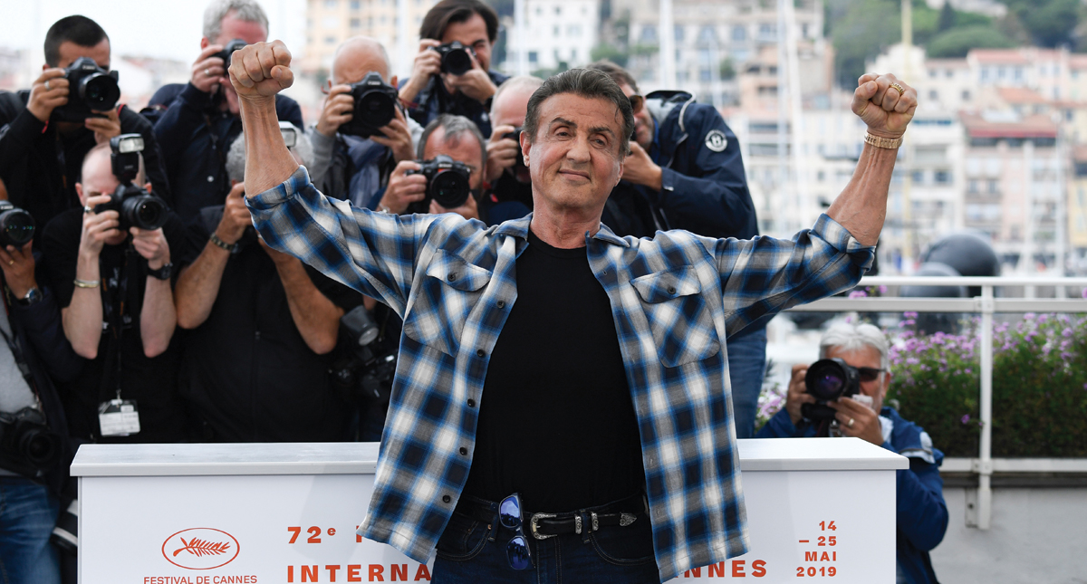 Stallone encanta al público en Cannes Stallone encanta al público en Cannes