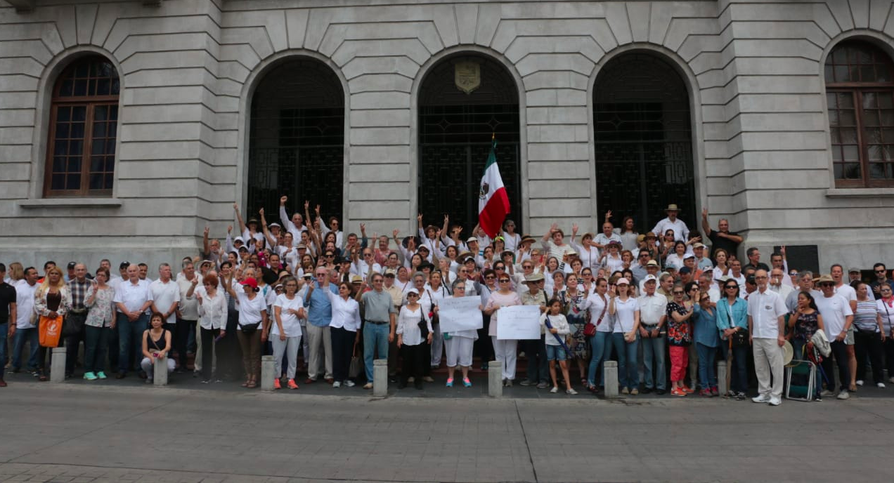 Marchas contra el gobierno de López Obrador en varias ciudades del país - tampico-marcha