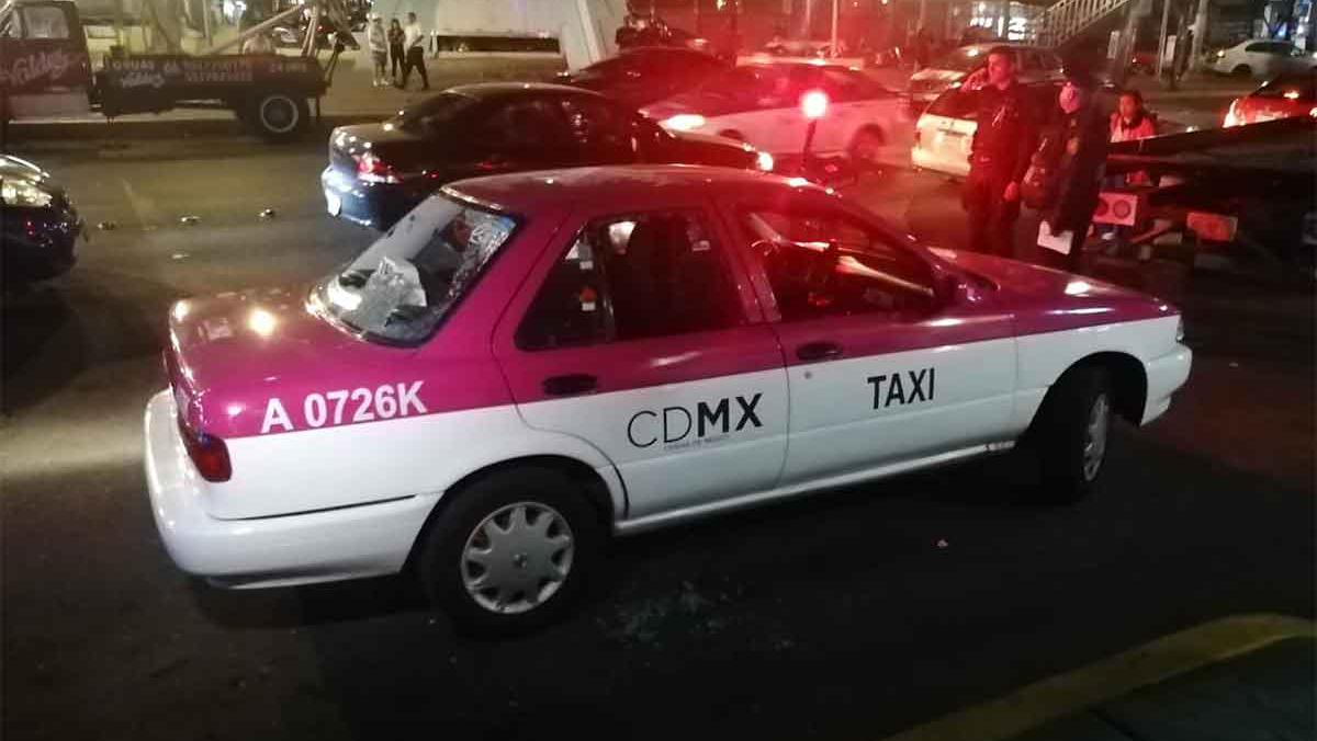 Ataque a taxi en GAM deja un muerto y dos heridos