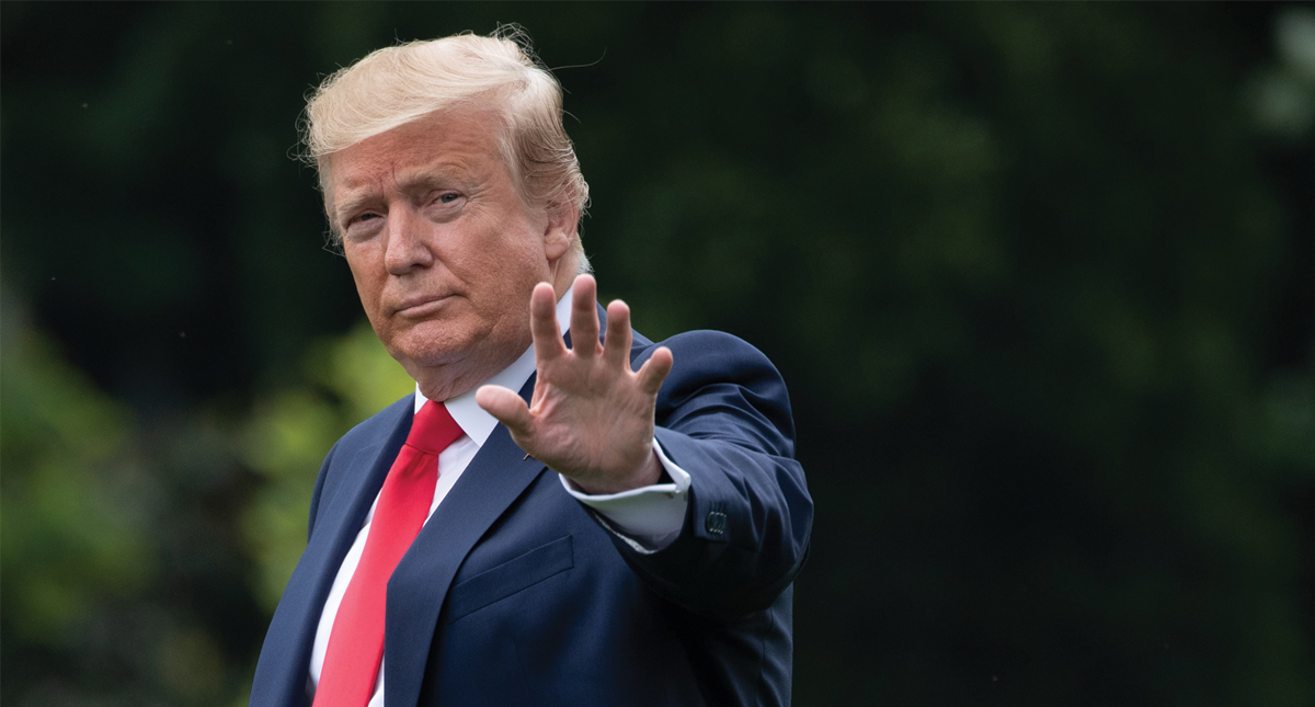 Trump urge a legisladores aprobar el T-MEC