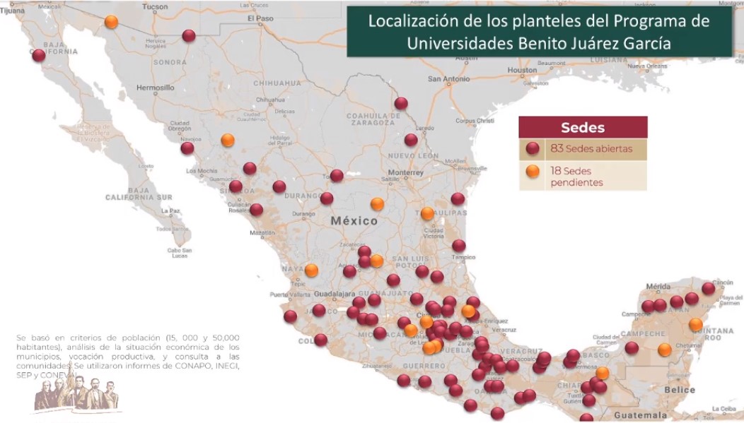 Decreto crea el Organismo Coordinador de Universidades del Bienestar - universidades-benito-juarez