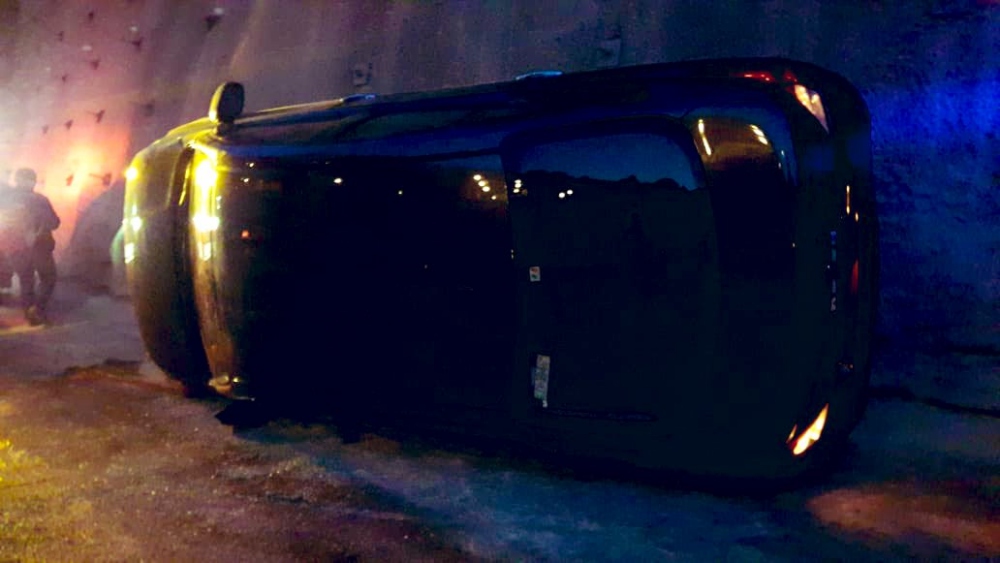 Volcadura provoca caos en la carretera México-Toluca