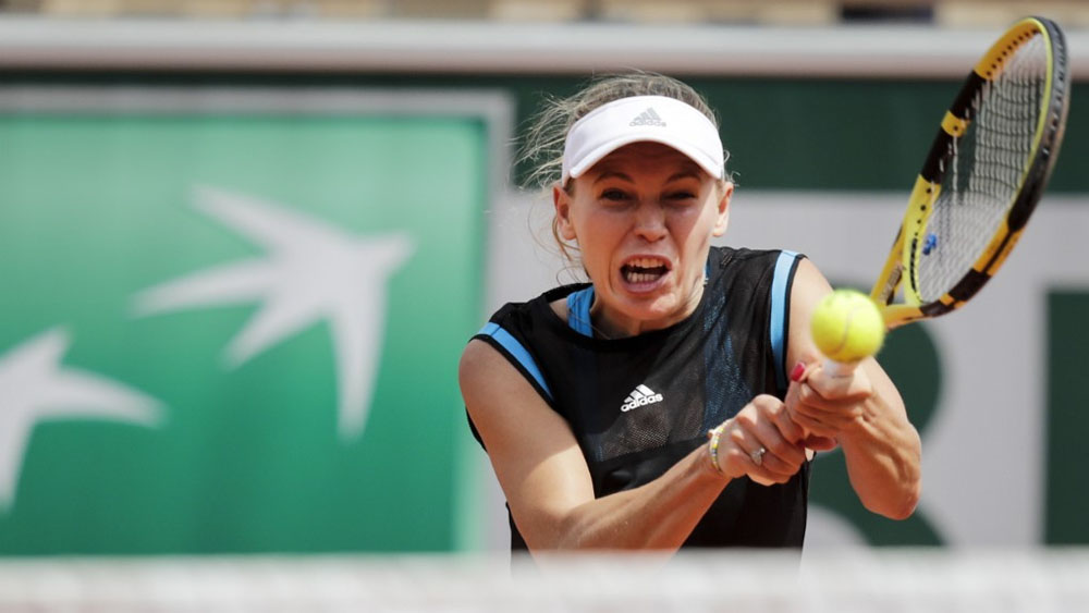 Wozniacki pierde en primera ronda de Roland Garros