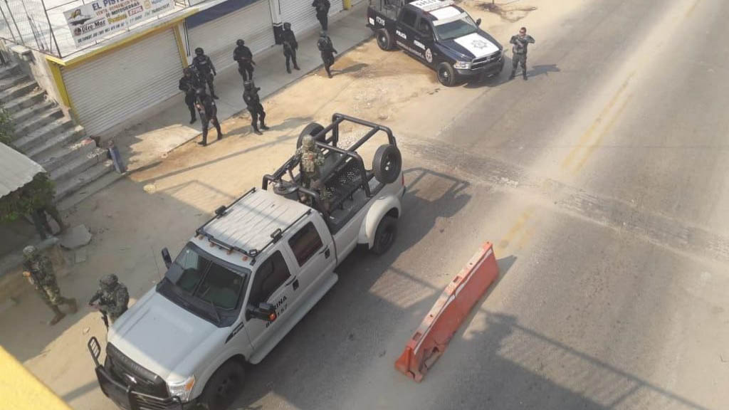 Suspenden clases tras balacera en Xaltianguis, Acapulco