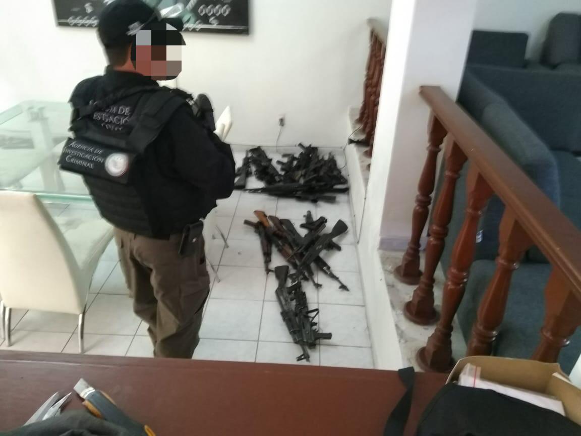 Aseguran en Zapopan inmueble con armas, drogas y dinero en efectivo - zapopan-inmueble-armas-droga-5