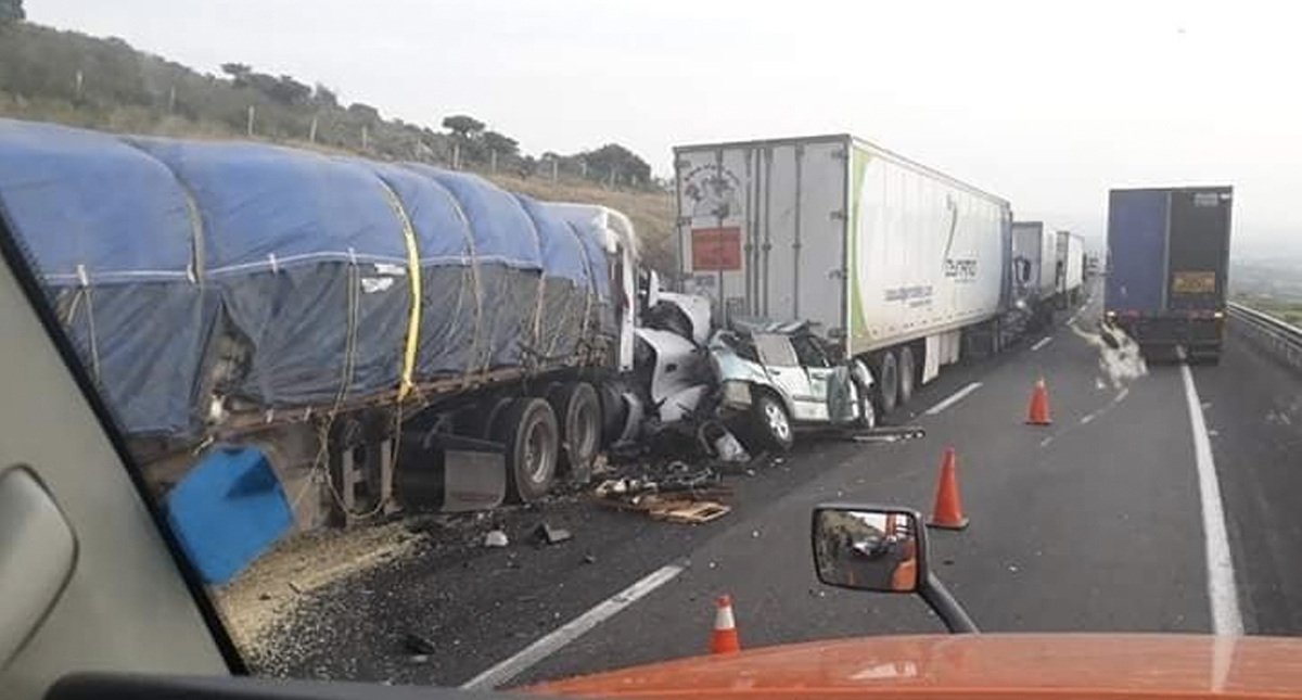 Accidente en Arco Norte deja un muerto