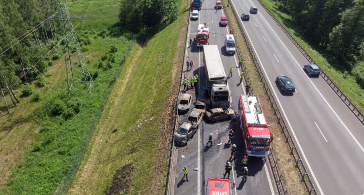 Accidente múltiple en Polonia deja al menos seis muertos - accidente-polonia-muertos-carretera-2
