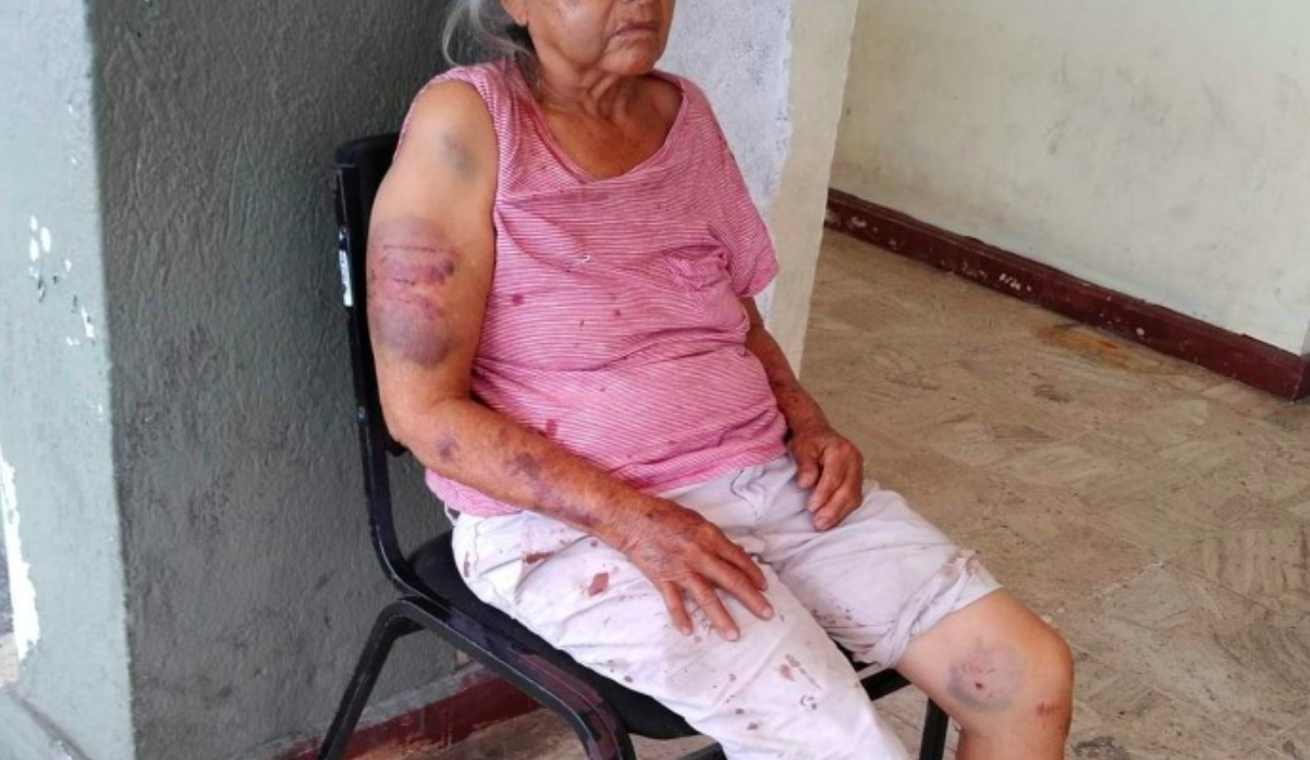 Denuncian agresión contra adultos mayores en Veracruz