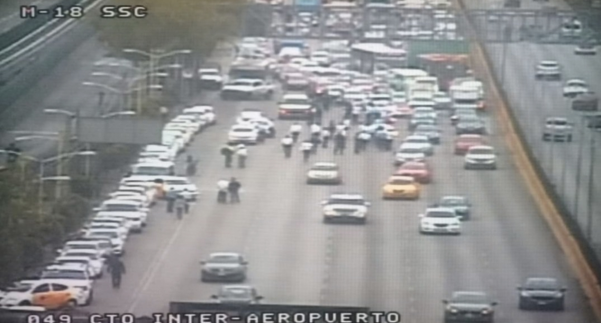 Reabren circulación en Terminal 1 del AICM