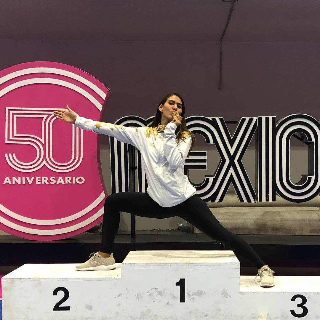 Reducen beca a esgrimista mexicana calificada a Juegos Panamericanos - alelyhdzm-2-1