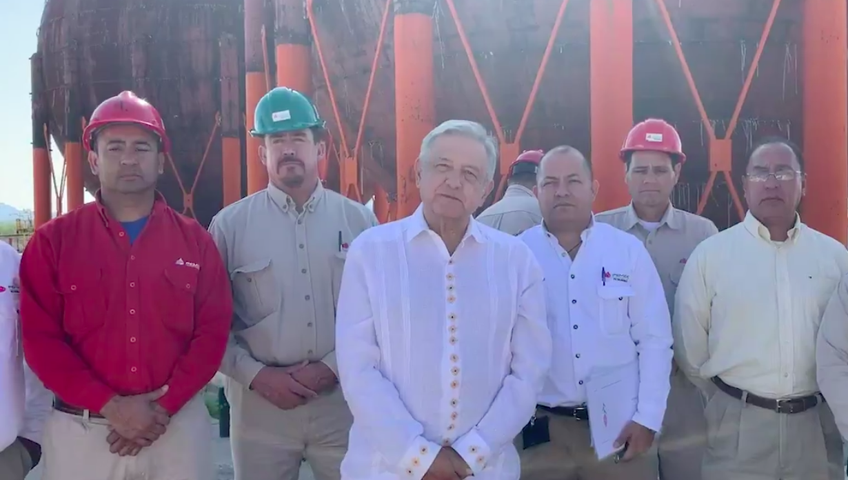 AMLO anuncia rehabilitación de planta de amoniaco en Chihuahua