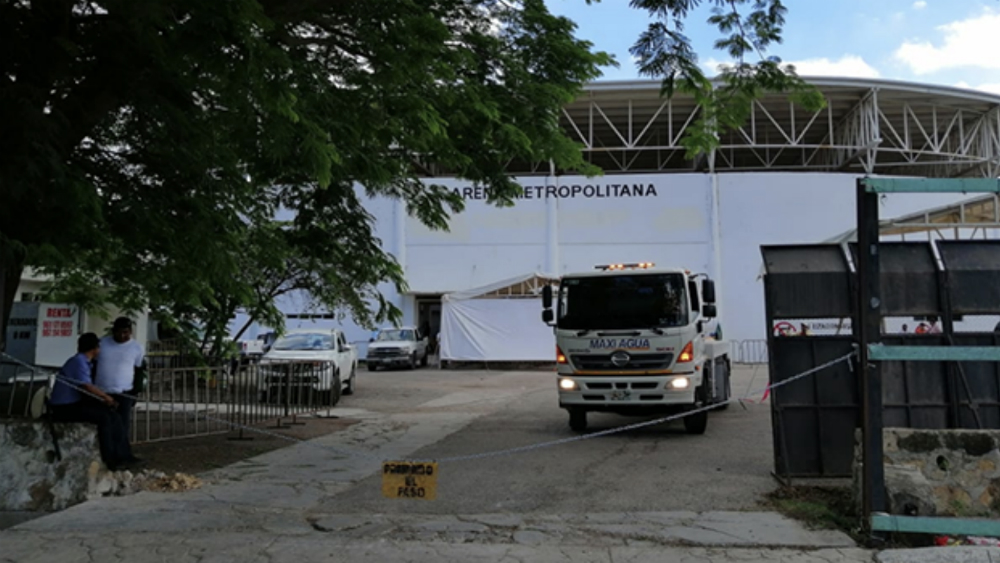 Habilitan albergue para migrantes en Chiapas