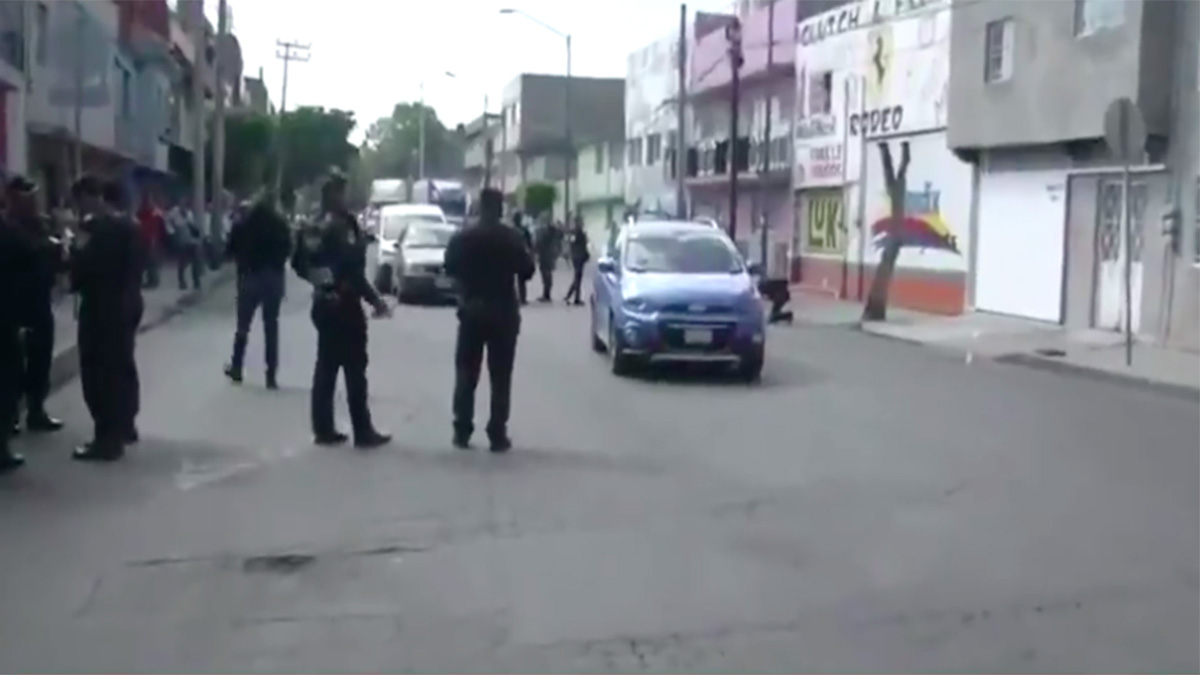Balacera deja dos lesionados en Iztacalco