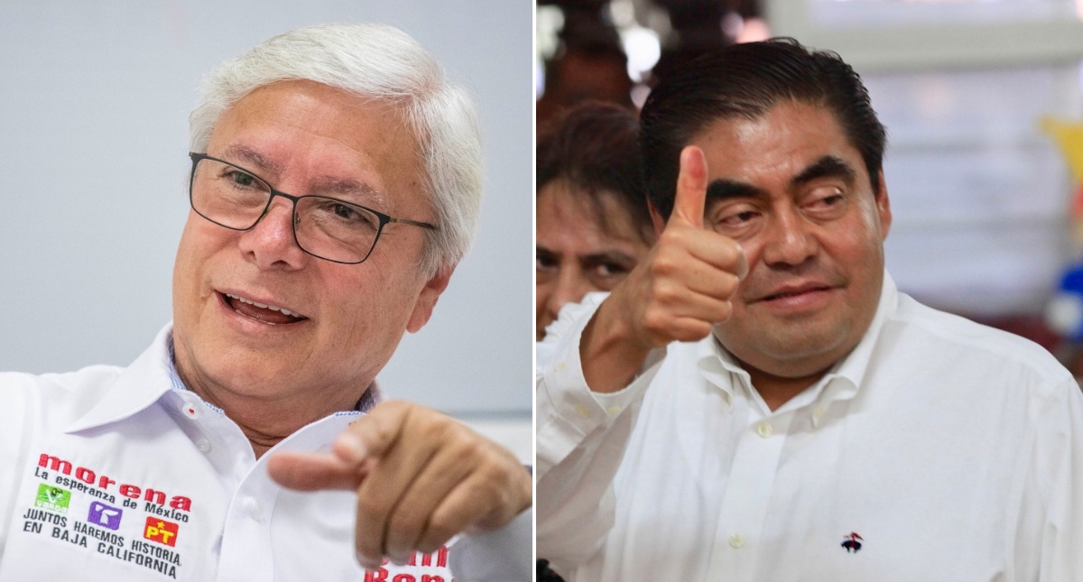 Morena gana gubernaturas de Puebla y Baja California; PAN es derrotado; PRI mantiene registro