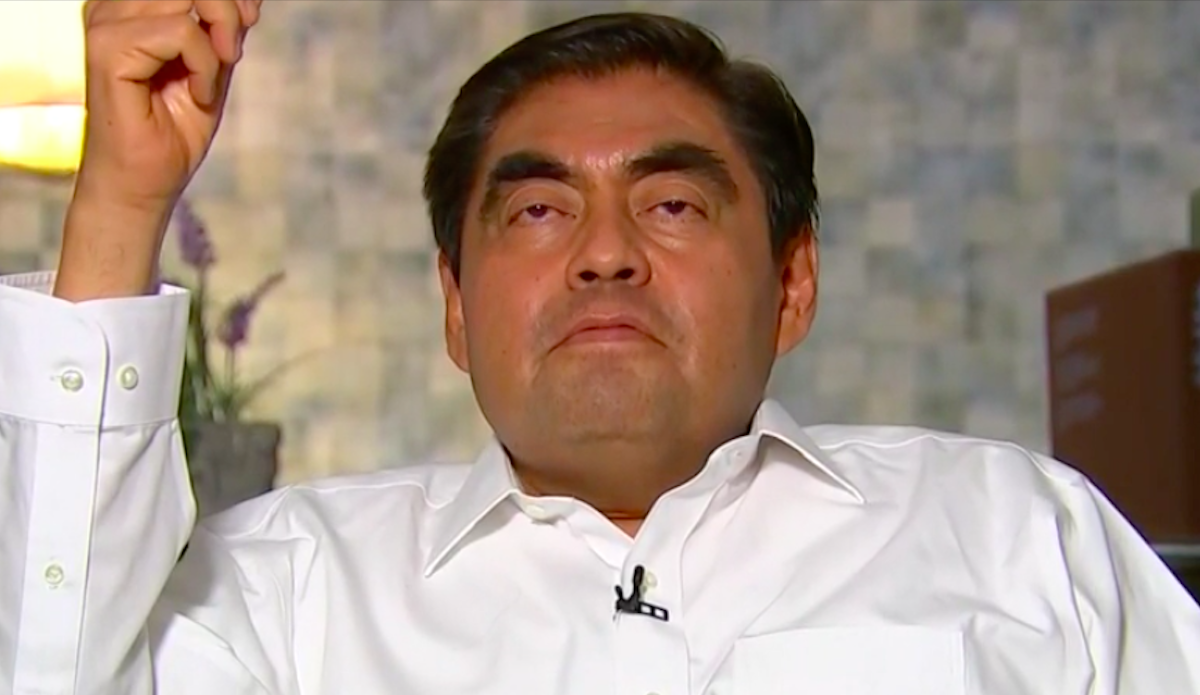 Estimación del INE da el triunfo a Barbosa en Puebla