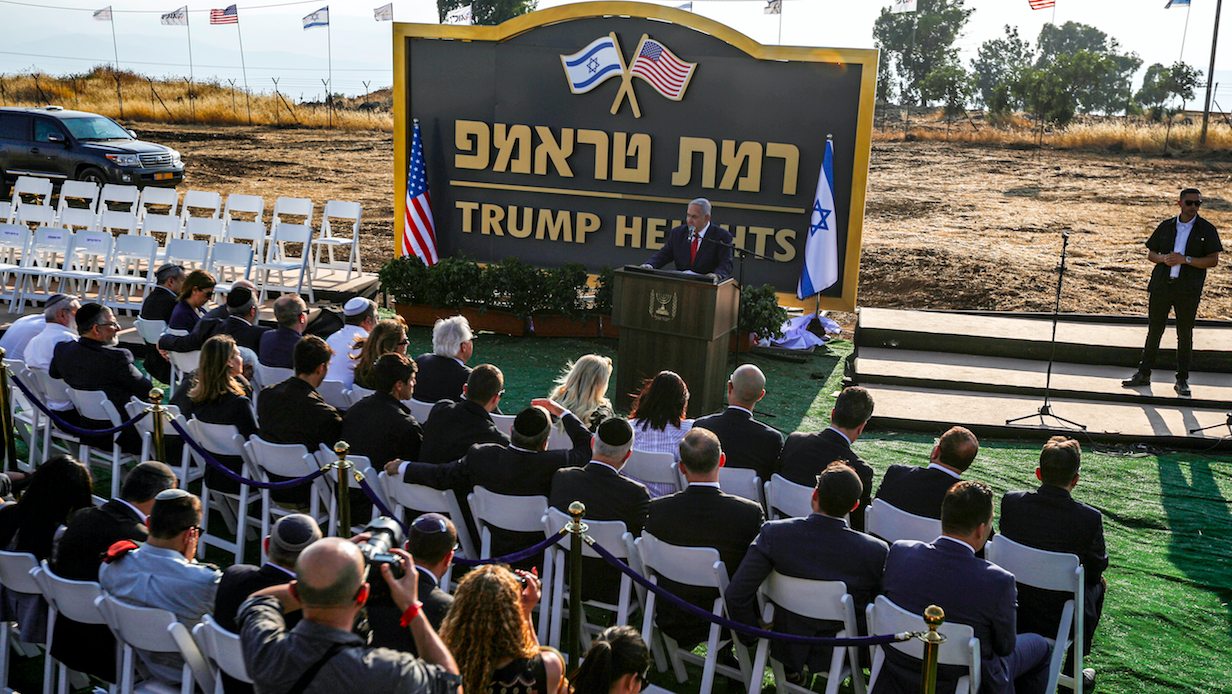 Construirán colonia judía con el nombre de ‘Altos de Trump’ en el Golán