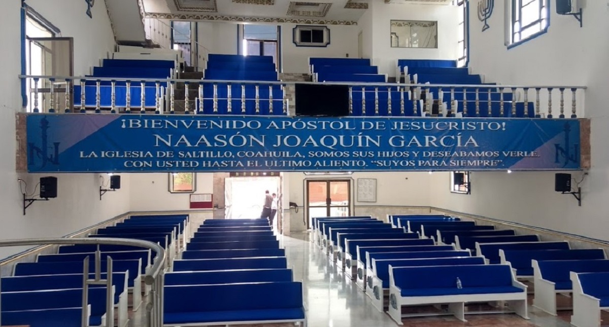 Iglesia de La Luz del Mundo denuncia agresiones a fieles - bienvenida-a-naason-joaquin-garcia-en-iglesia-de-la-luz-del-mundo-en-saltillo