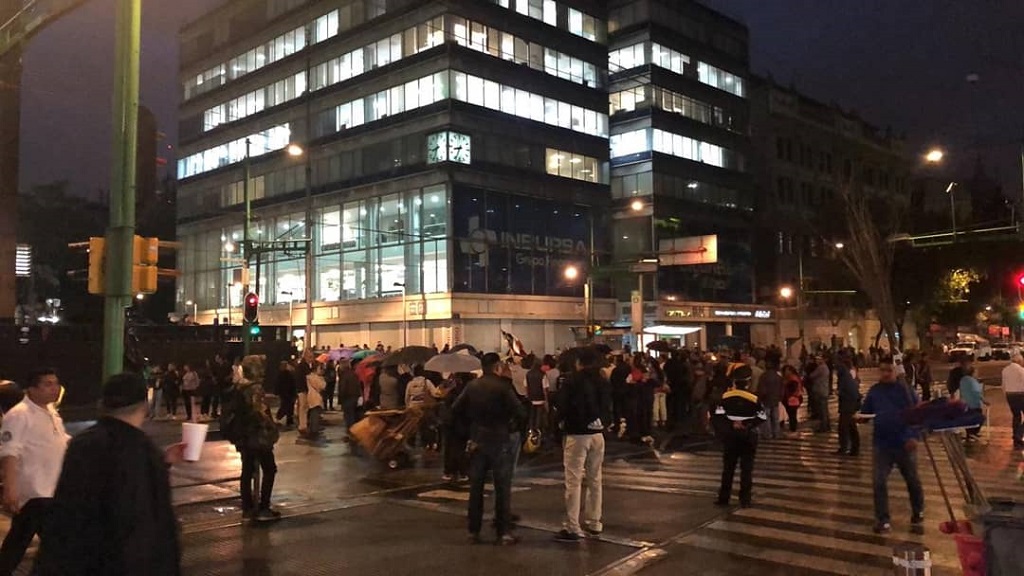 No hay necesidad de manifestarse: Sheinbaum a Damnificados Unidos - bloqueo-de-damnificados-en-eje-central