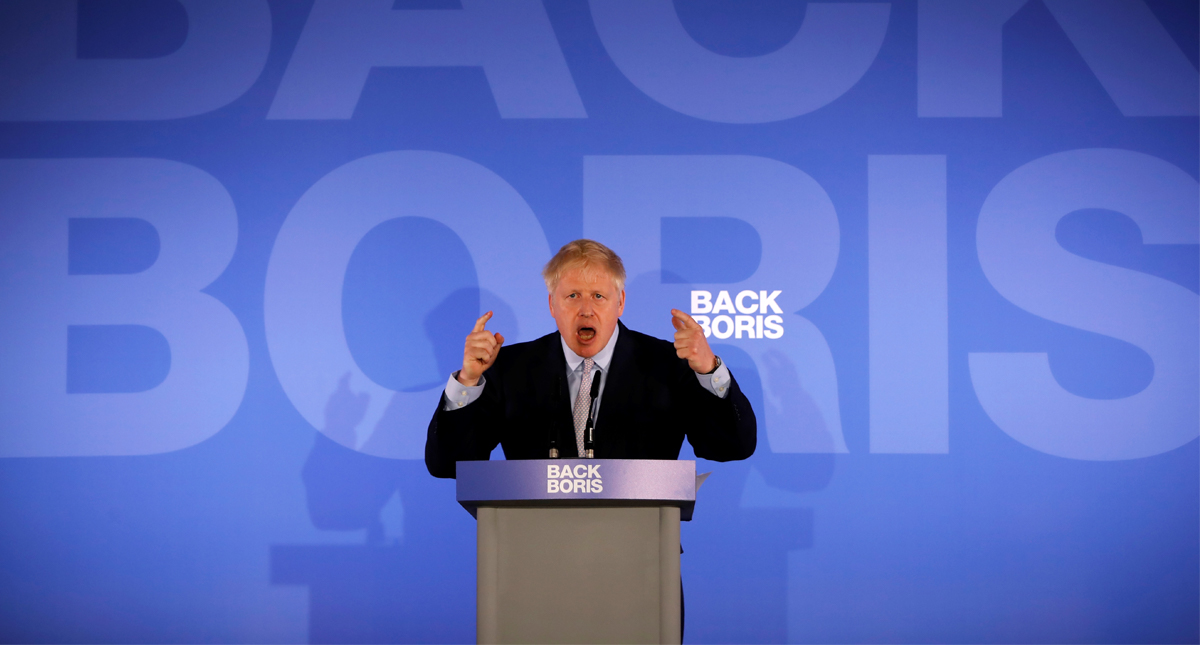 Boris Johnson aventaja para suceder a Theresa May