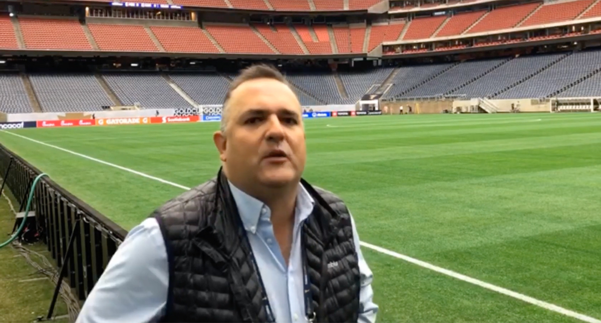 Previo al México vs Costa Rica en los cuartos de final de la Copa Oro