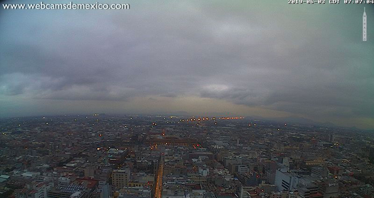 Valle de México amanece con buena calidad del aire