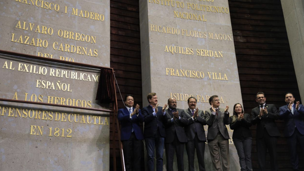 Con sesión solemne diputados conmemoran 80 años del exilio español