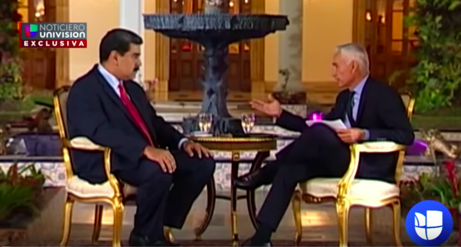 Entrevista de Jorge Ramos a Nicolás Maduro