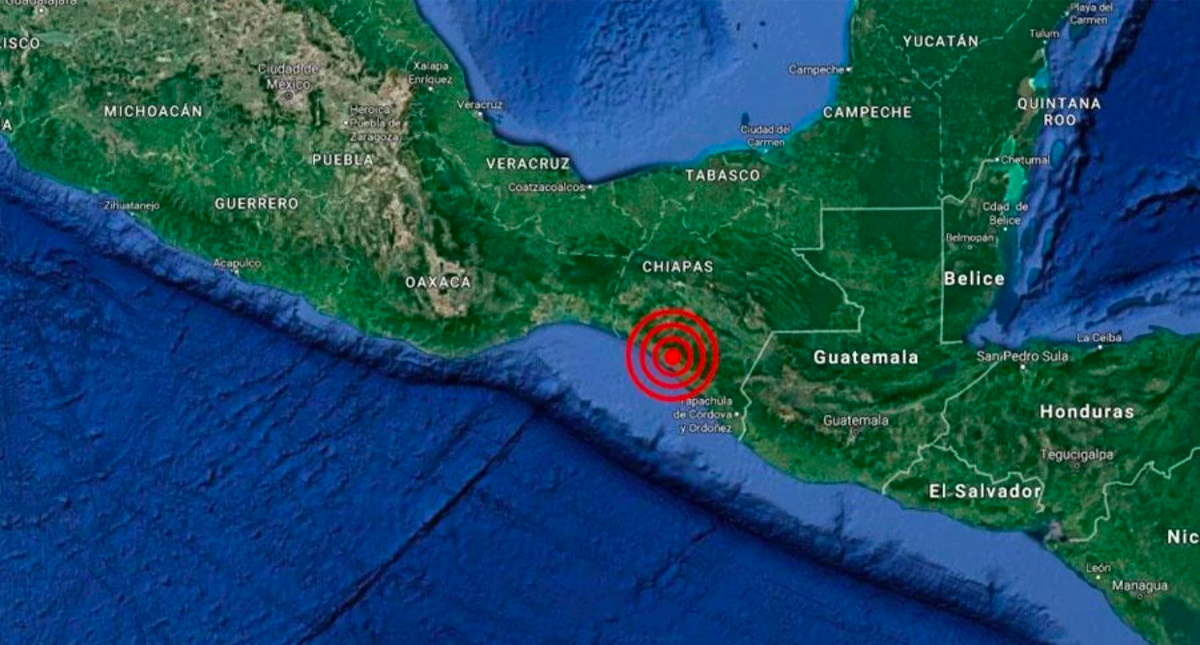 Van nueve temblores en Huixtla, Chiapas con magnitud de hasta 5.0