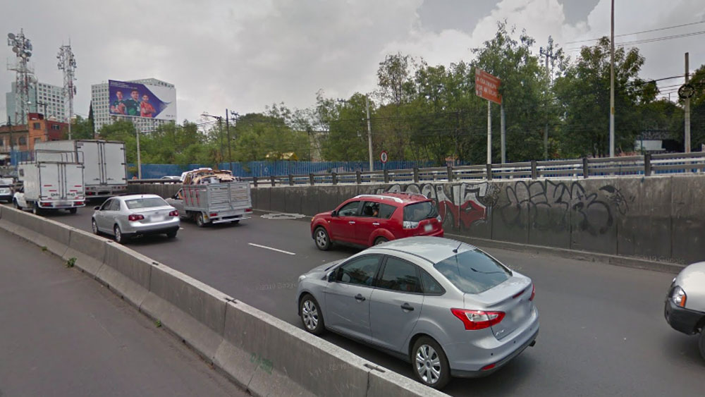 Choque en la carretera México-Toluca