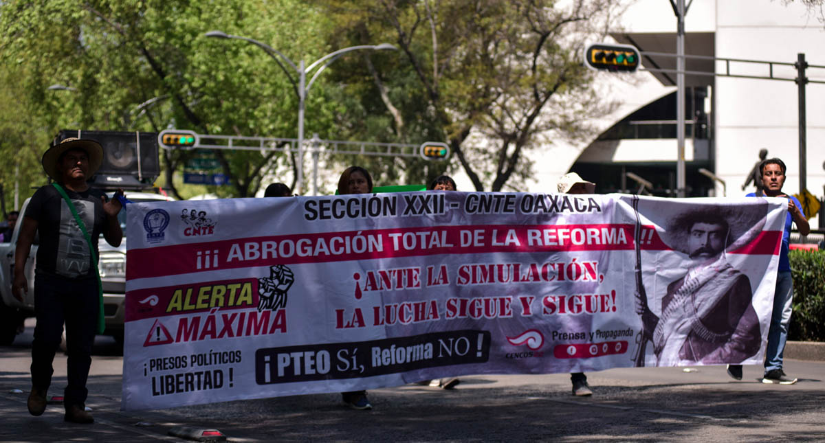 Reinstalarán a 36 maestros de la CNTE el jueves